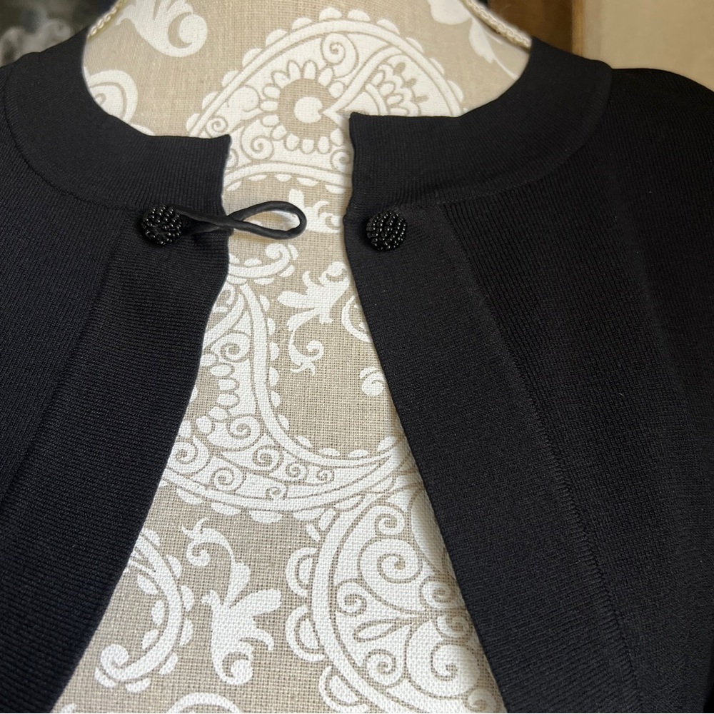 Spense Black Knit Top - Picture 2 of 7